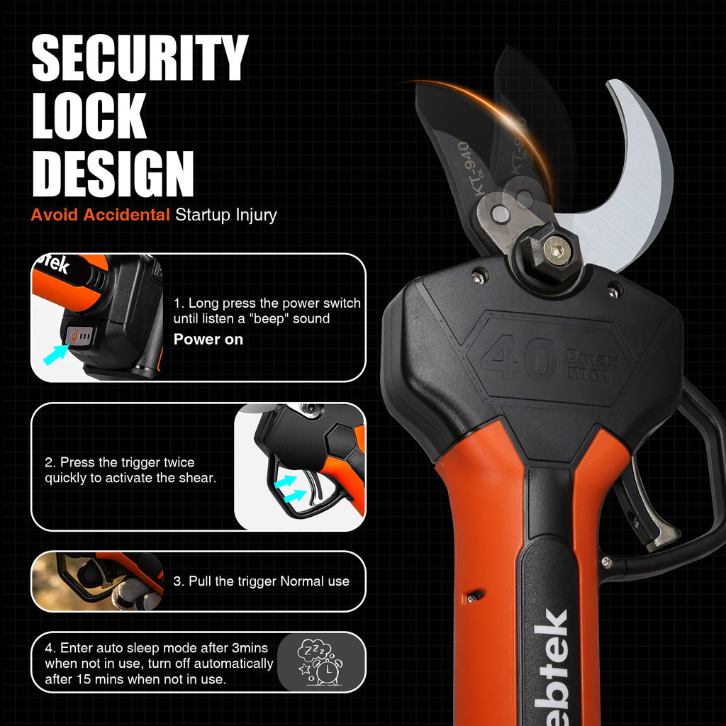K-Pro 21V 40MM Electric Pruner KT940