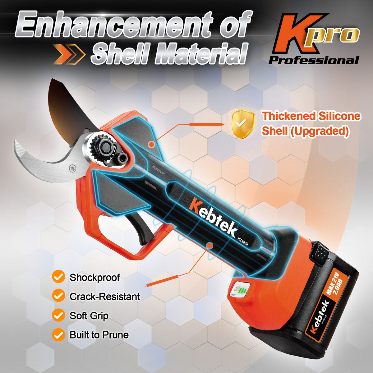 2025 NEW 35MM Electric Pruner Kpro KT9035