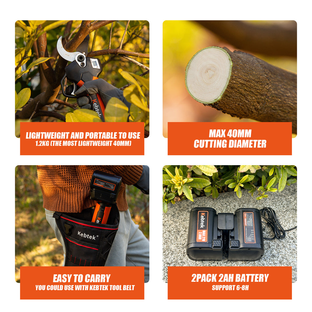 K-Pro 21V 40MM Electric Pruner KT940