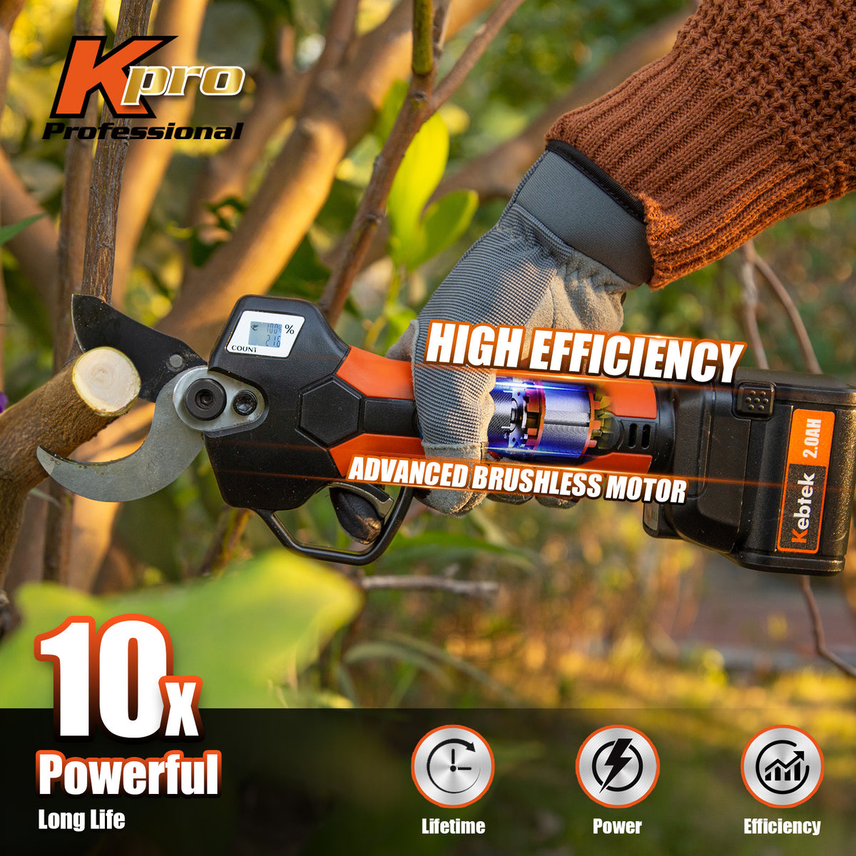 K-Pro 21V 40MM Electric Pruner KT940