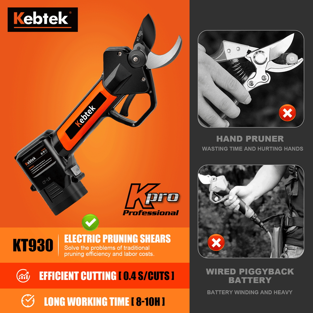 K-Pro 16.8V 30mm Cordless Pruner KT930