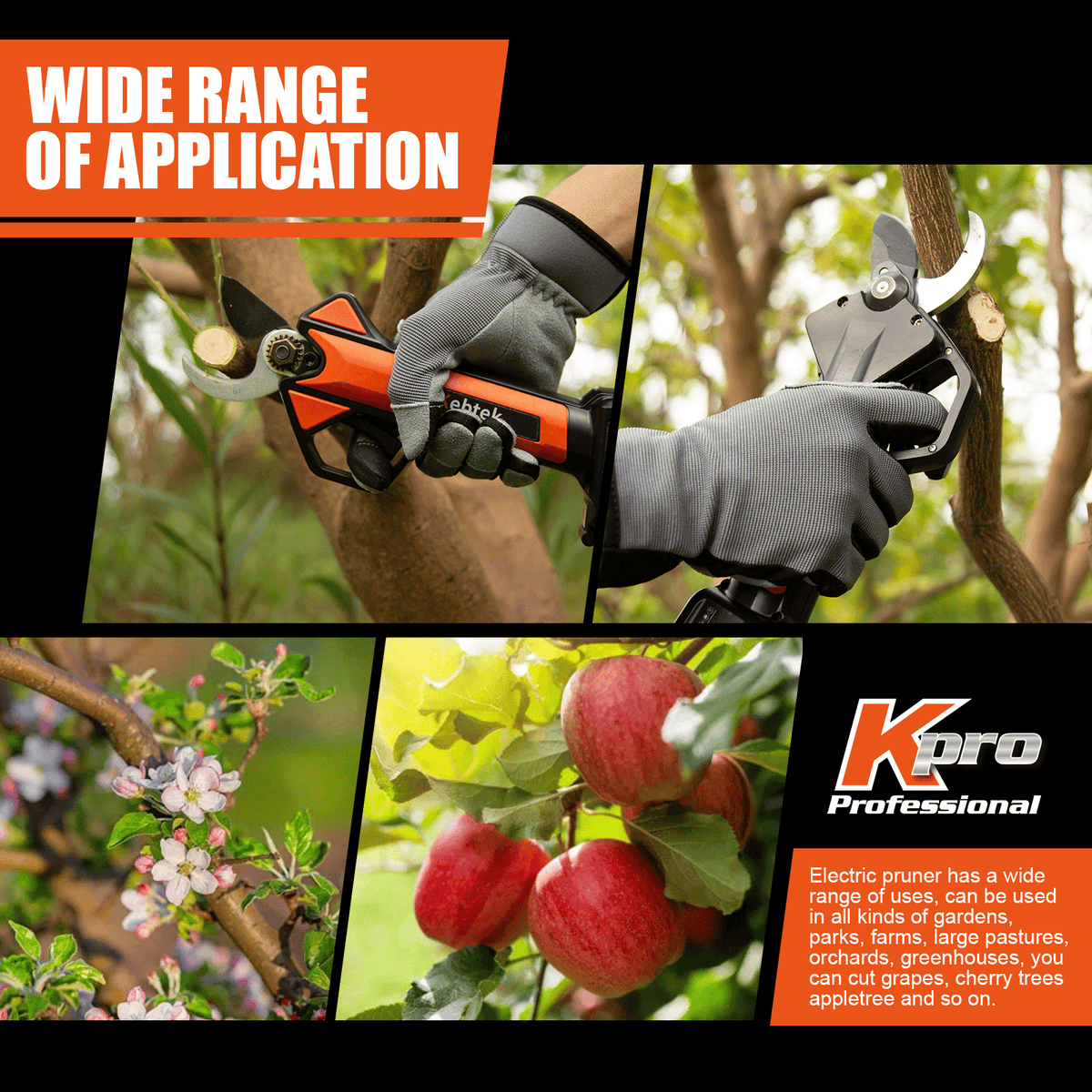 K-Pro 16.8V 30mm Cordless Pruner KT930