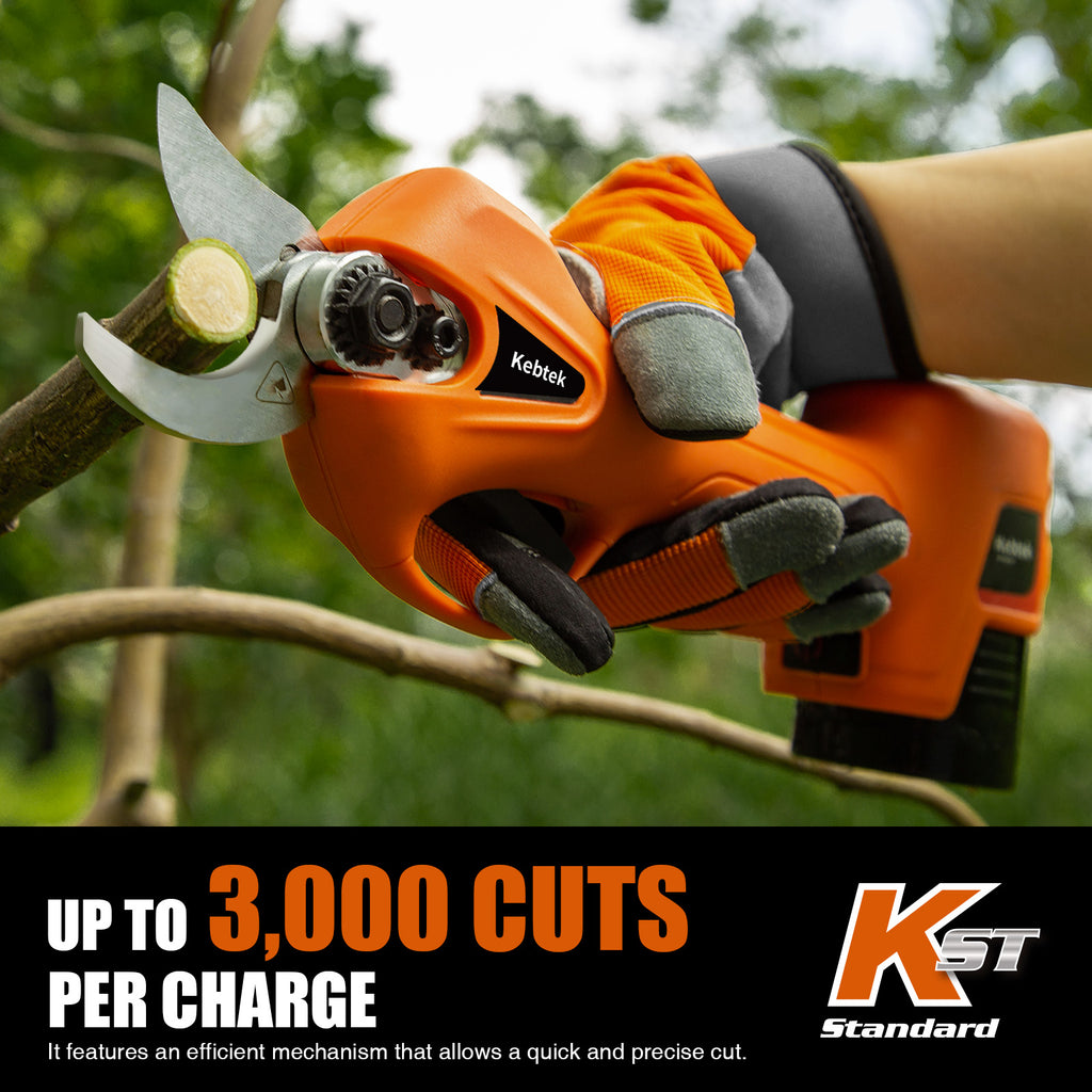 Battery operated pruning shears Cordless 2 Pack 2Ah Lithium Battery 25mm[1inch] Cutting diammeter Model NO:YDN-B007