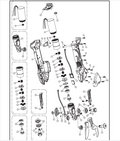 Kebtek- COMPONENTS for ZCYL-002 Electric Pruning Shear