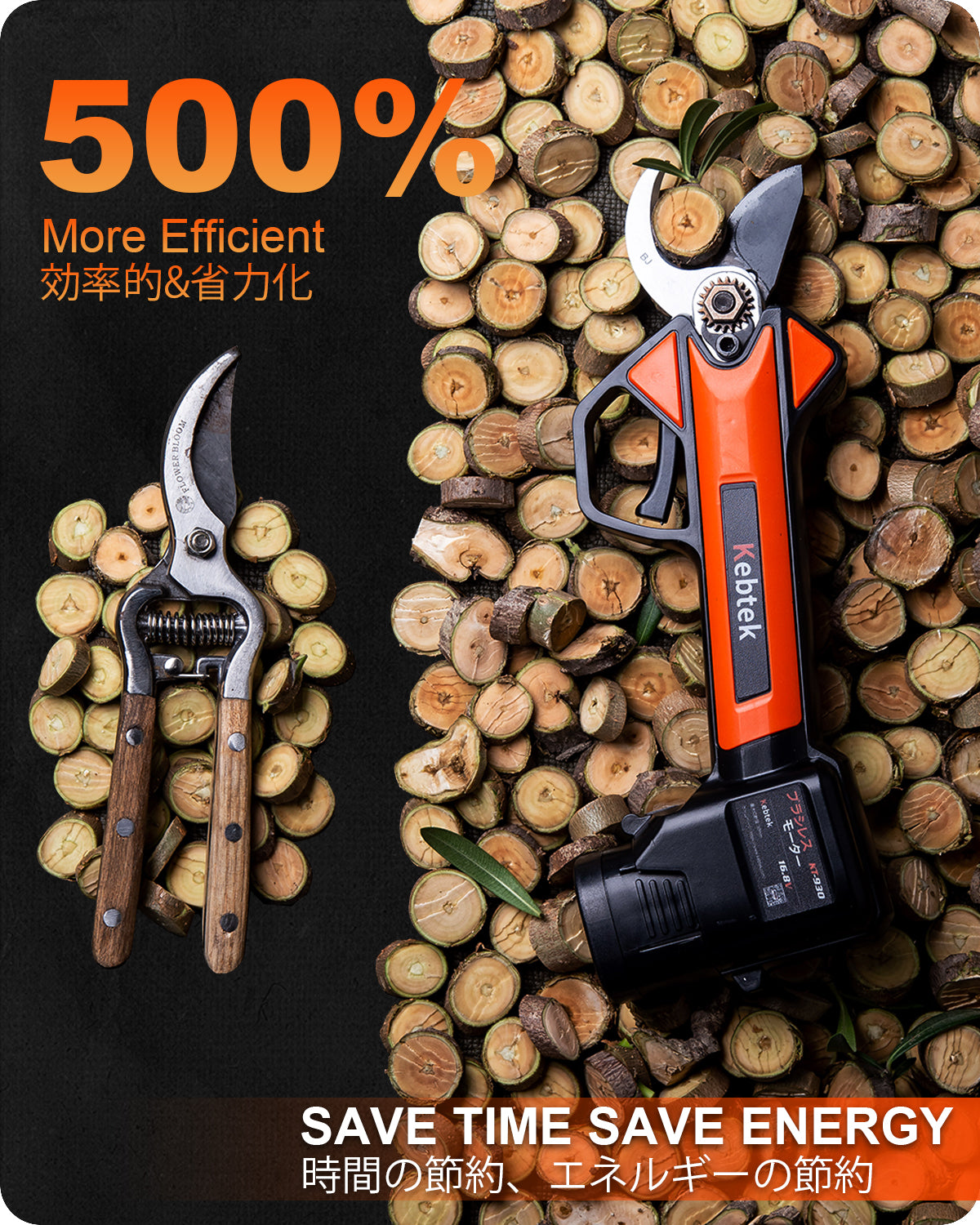 K-Pro 16.8V 30mm Cordless Pruner KT930