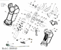 Kebtek- COMPONENTS for B00840 Electric Pruning Shear